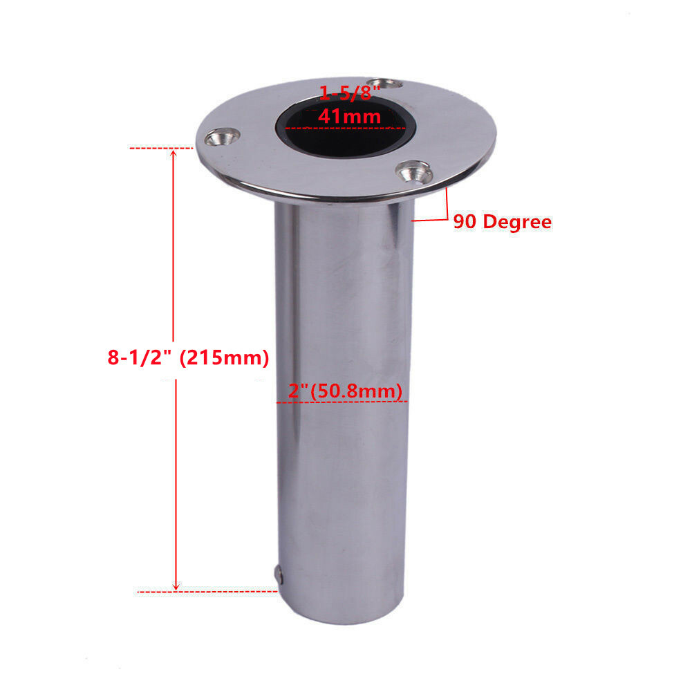 Porta Canna Per Barca Inox Da Riposo Per Pesca A Traina Vendita - Foto 14