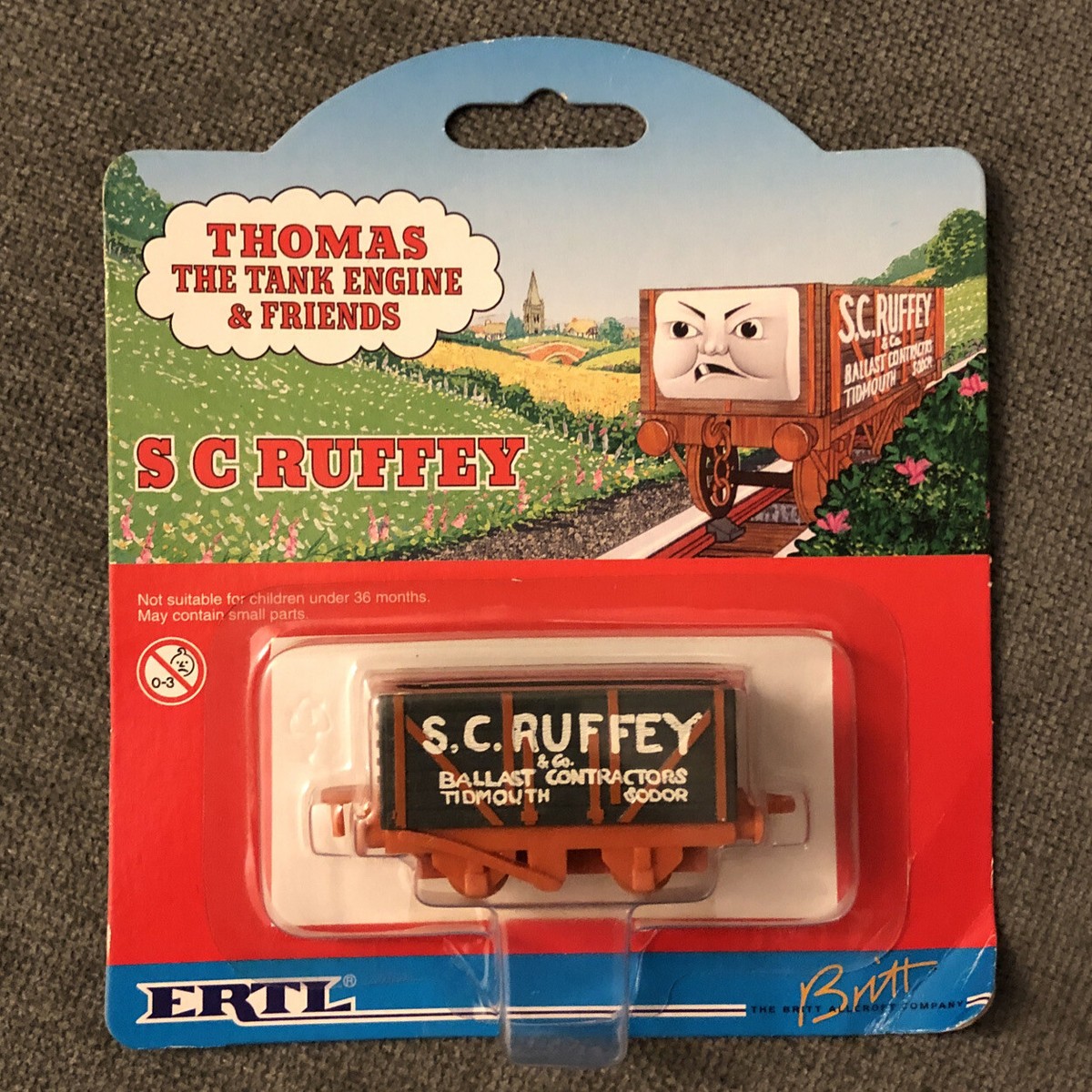 ERTL 1998 Thomas Tank Train Engine S.C. Ruffey 4975 BRAND NEW RARE