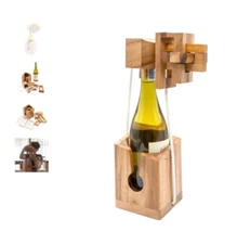 BSIRI CCO Wine Bottle Puzzles Games for Adults Party Brain Teaser GP333C