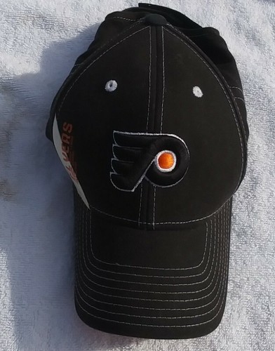 Cappello/cappello Philadelphia Flyers NHL Reebok adulto unisex nero tesa curva OSFM