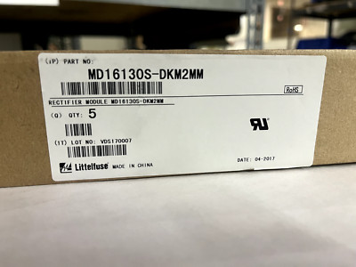 *NEW* 5pc Littelfuse MD16130S-DKM2MM Rectifier Diode Power Module/IGBT 1600v130A