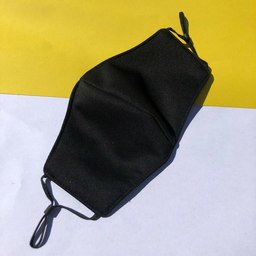 1x ADJUSTABLE FACE MASK WASHABLE FABRIC CLOTH REUSABLE FACEMASK WITH EAR LOOP L - Picture 29 of 30