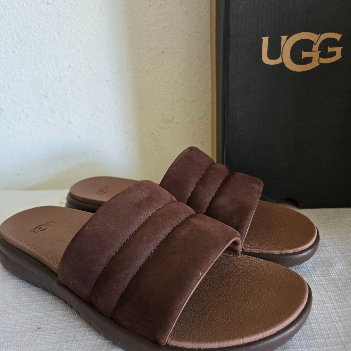UGG Union Slide, Chocolate, Size 10 UGG  main image 2