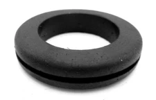 1 1/4" Hole Fits Rubber Grommet Wiring Bushing For 1/8" Thick Panel, Has 3/4" ID
