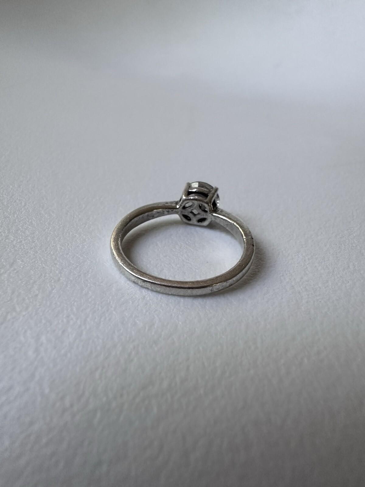 Round Simulated Diamond Solitaire Engagement Ring… - image 21