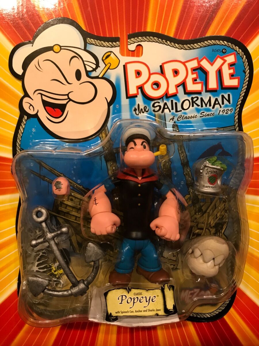 2001 Mezco Classic Popeye The Sailorman Series 1 Action 2001 Mezco Classic Popeye The Sailorman Series 1 Action