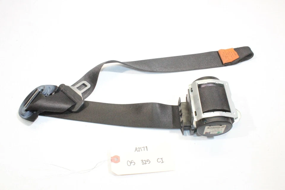 BMW 325Ci 2005 conjunto de cinturón de seguridad delantero derecho del lado del pasajero A2171 Foto 2 de 4