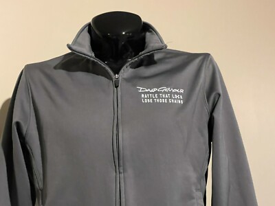 DAVID GILMOUR 2015 US Rattle That Lock tour zip up track jacket Small Pink Floyd