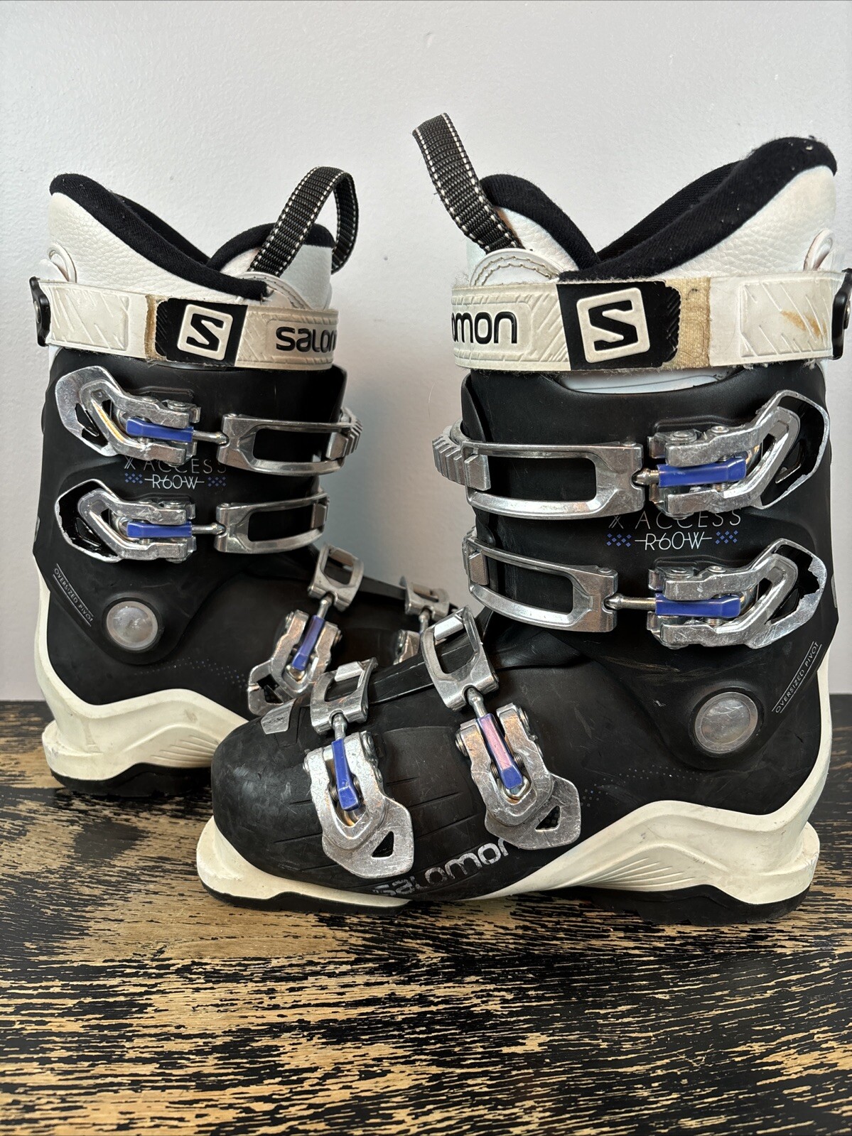 Scarponi da sci donna Salomon X Access R60 W taglia 7 5 Mondo 24 5 usati