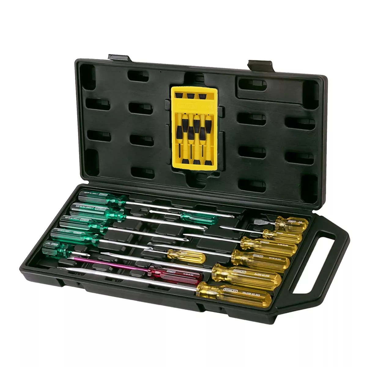 Screwdriver set in carry case deals