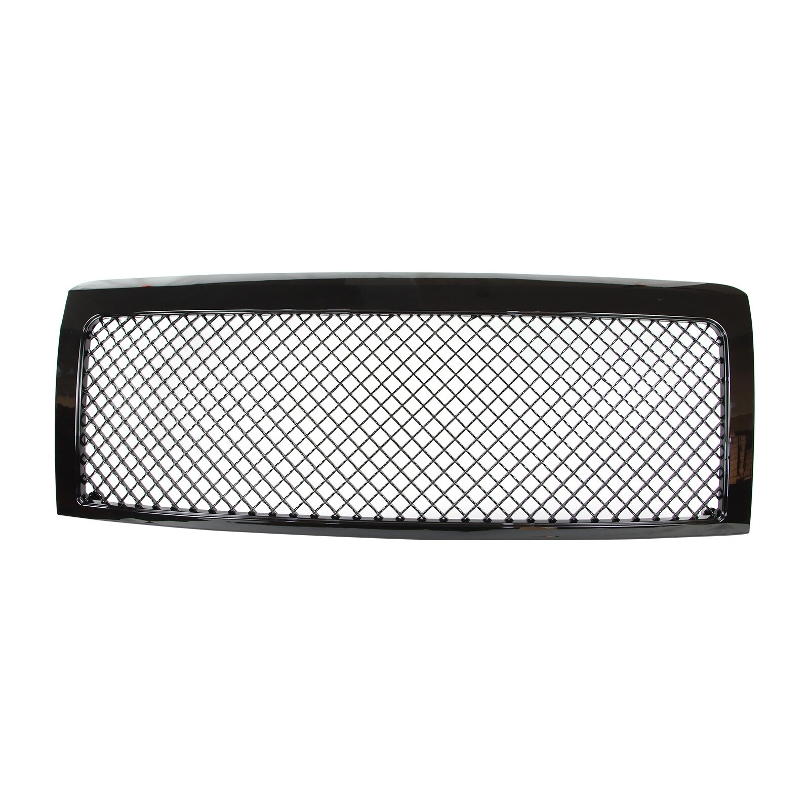 Front Grill for 09-14 Ford F-150 Glossy Black Grille