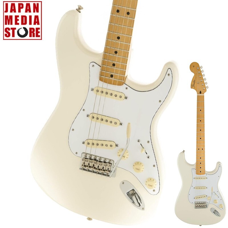 Fender Jimi Hendrix Stratocaster Maple Olympic White Guitar Brand