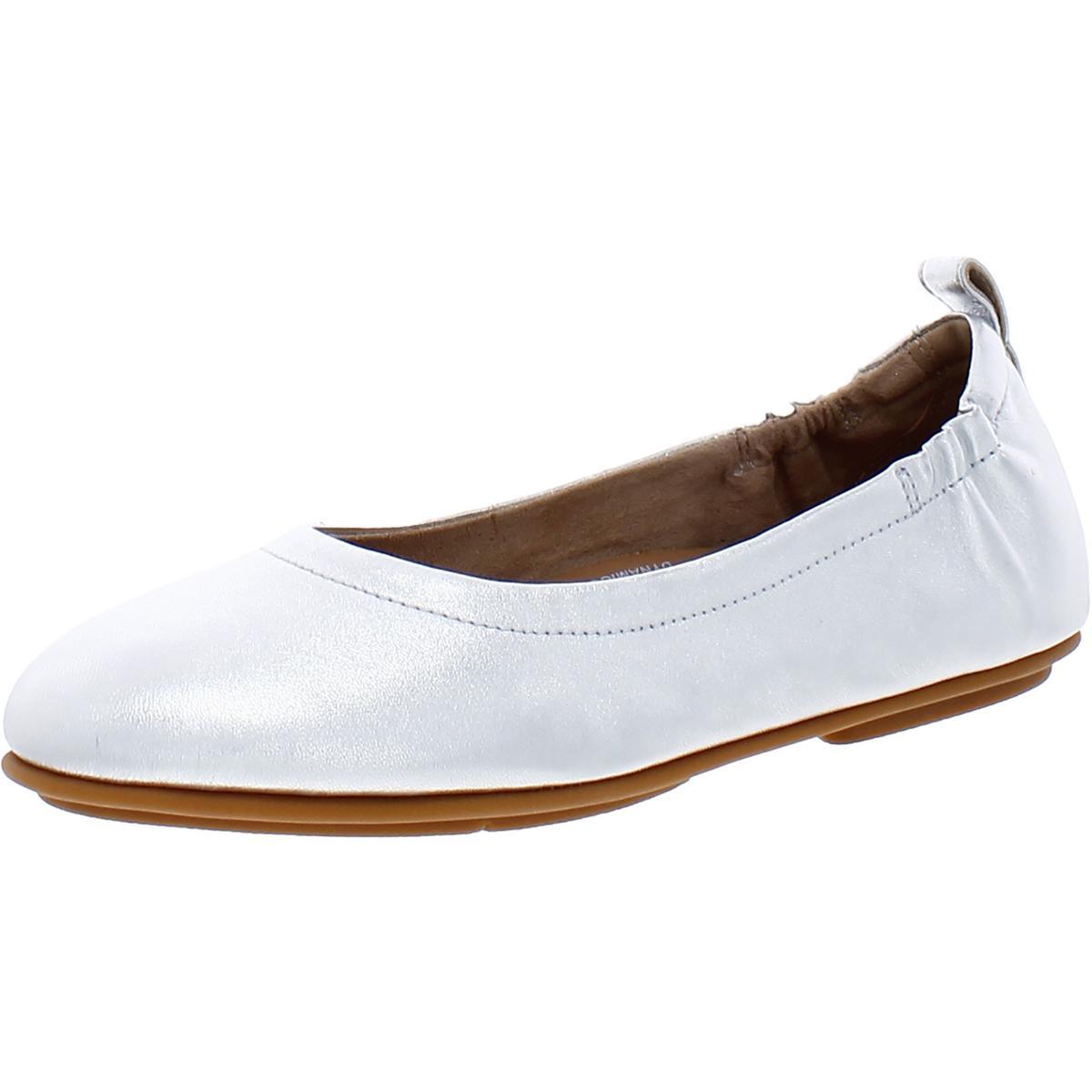 Женские модные лоферы без шнуровки Fitflop Silver 75 Medium BM BHFO 5562 4890₽