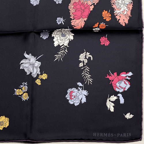 NWT Hermes Scarf ROBE LEGEREE 90cm Silk Foulard THEO DE GUELTZL - Picture 3 of 7