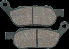 Drag Specialties Organic Rear Brake Pads for Harle Dyna & Softail 08-17