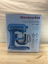 KitchenAid 7 Quart Bowl-Lift Stand Mixers with Accessories, Blue Velvet, KSM70SK