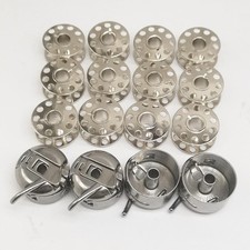 HONEYSEW Sewing Machine Bobbin Case Stainless Steel and Bobbins...