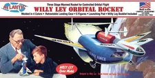 Space Force Orbital Rocket (Willy Ley) 1/193 Scale Model Kit [New Toy]