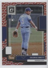 2022 Panini Donruss Optic Photon Prizm George Brett #114 HOF 0d0o