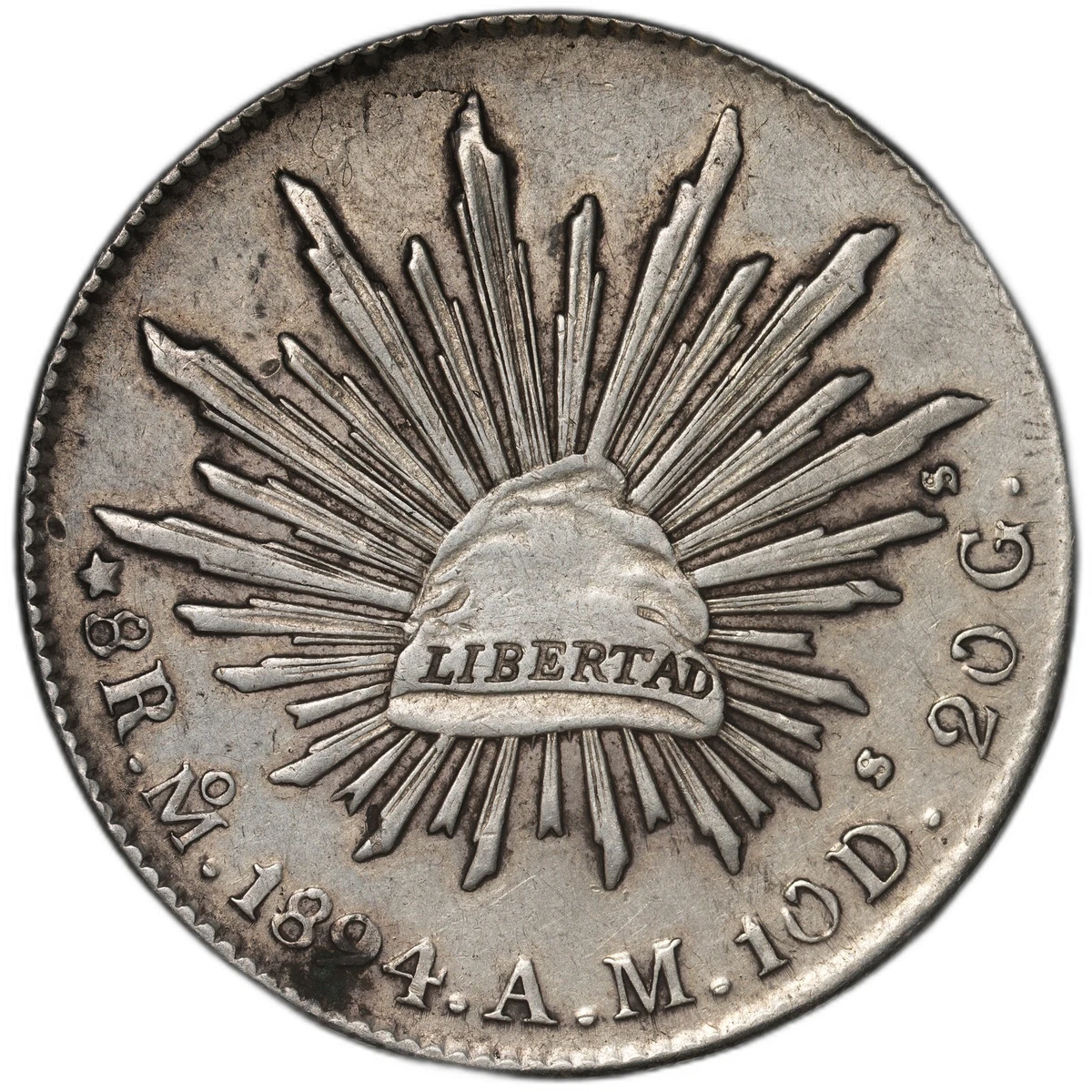 1894 Year Silver Mexican Coins for sale | eBay