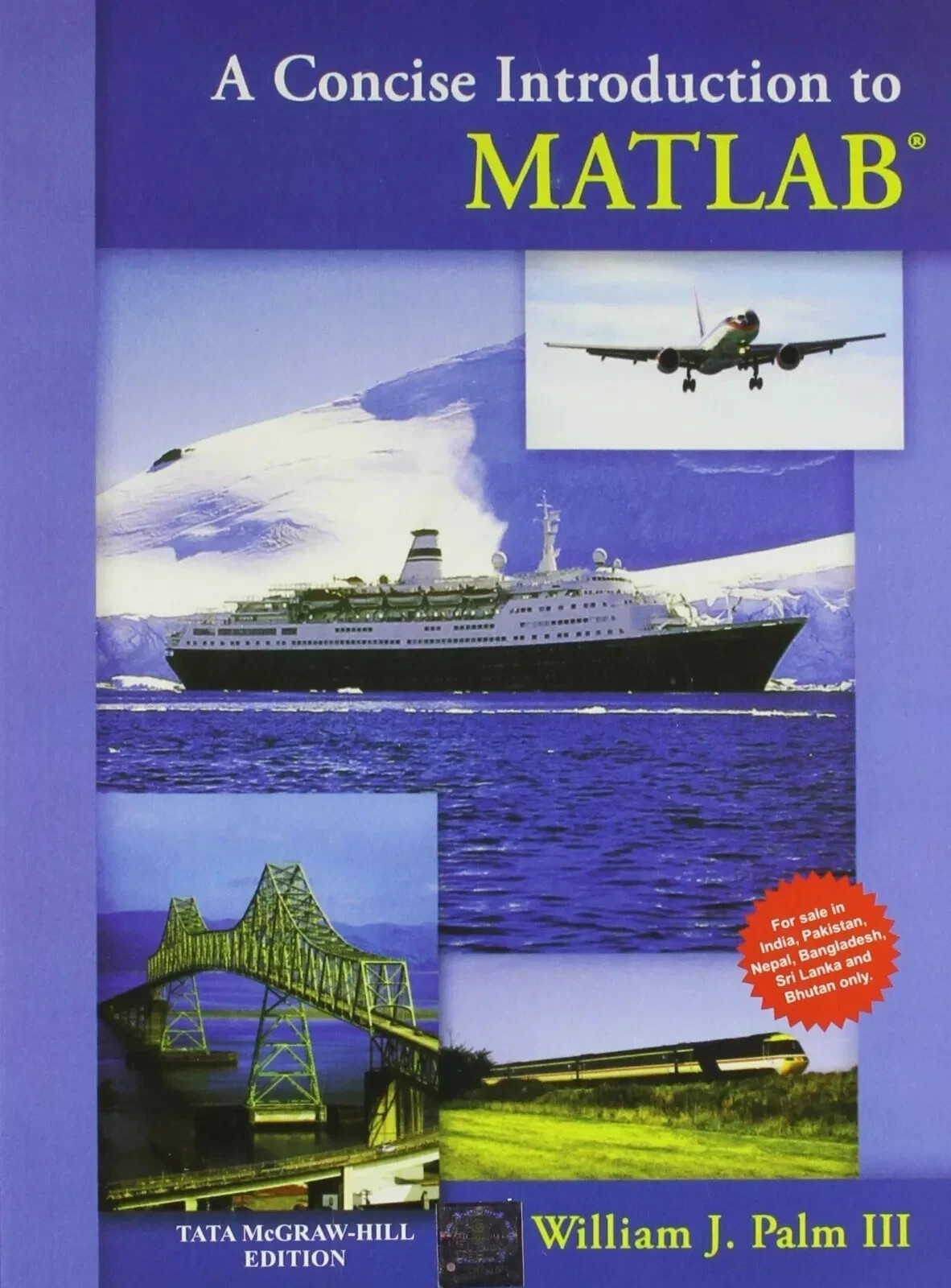 NEW: A Concise Introduction to Matlab by William Palm III 1st ED-9781259061127