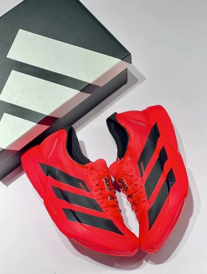 Adizero Adios Pro 4 'Flame Red Black' JR6368 Men's Size US