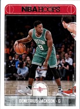 2017-18 Panini NBA Hoops Demetrius Jackson #40 Houston Rockets Boston Celtics...