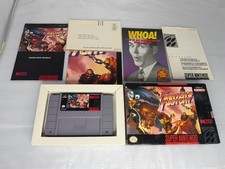 FIGHTER'S HISTORY Super Nintendo SNES