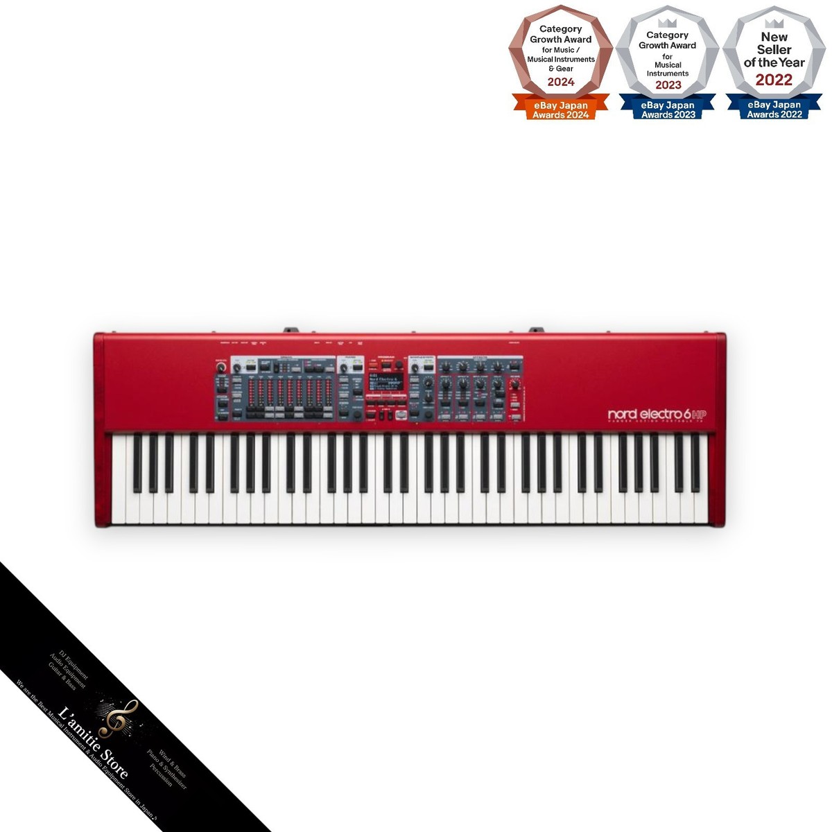 Nord Electro 6 HP 73 Note Hammer Action Portable Electronic