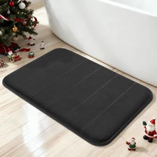 Memory Foam Bath Mat, Super Soft Absorbent Bathroom Rug Non Slip, Quick Dry, Mac