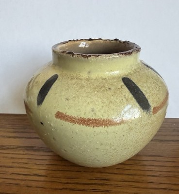 UND School of Mines Pottery decorated pot (University of North Dakota) Reid
