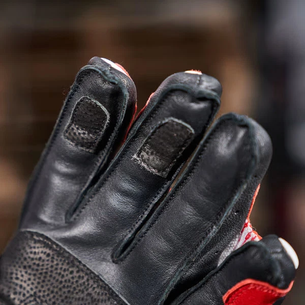 RST Tractech Evo 4 Leather Red White Black, photo 9 of 11
