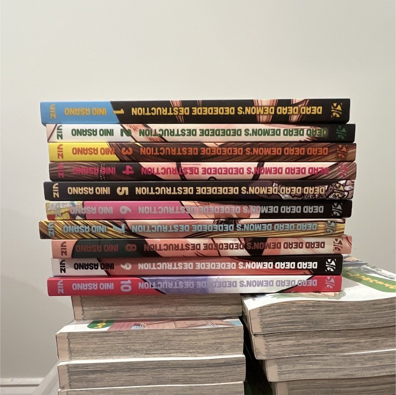 Dead Dead Demon's Dededede Destruction Manga Lot Vol 1-10 by Inio Asano