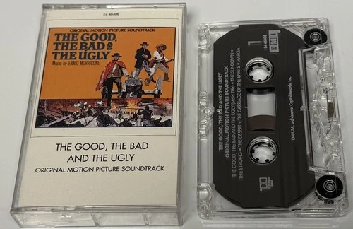 The Good, The Bad & The Ugly - Soundtrack Cassette Tape Reissue  Ennio Morricone