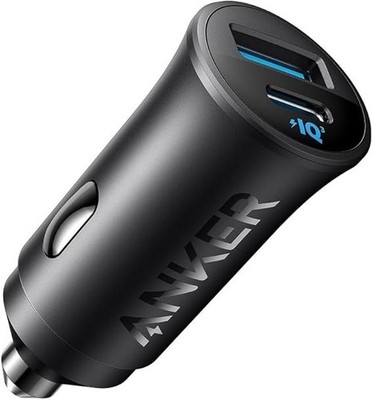 Anker USB-C Kfz-Ladegerät, 30W 2-Port Typ-C Kfz-Netzteil, Kfz-Ladegerät Für Ipho