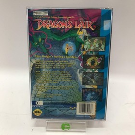 Dragon's Lair (Sega CD, 1993) Complete in Original Long Box CIB