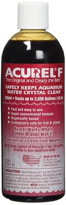Acurel F250 Water Clarifier Aquarium Treatment for up to 2650 Gallons