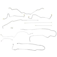 Brake Line Kit Complete Tube All Beds Cabs 1994-97 Ford F250 F350 Stainless 10pc