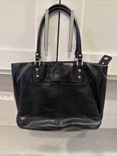 Kate Spade Boerum Hill Rue Black Leather Satchel Shoulder Handbag WKRU0872