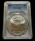 2010 American Silver Eagle $1. PCGS MS69