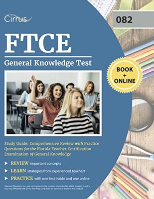 FTCE GENERAL KNOWLEDGE TEST STUDY GUIDE: COMPREHENSIVE By J G Cox **Excellent**