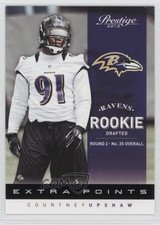 2012 Playoff Prestige Extra Points Black 10/10 Courtney Upshaw #219 a8x