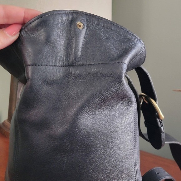 Coach 4160 Soho Sling Backpack Black Leather Bag Vintage Coach 4160 Soho Sling Backpack Black Leather Bag Vintage | eBay main image 2