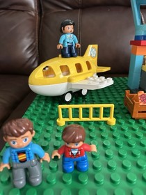 LEGO Airport DUPLO Town (10871) No Box No Manual READ Description No Green Plate