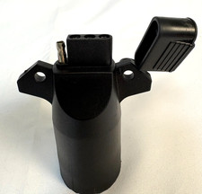 OPT7 7 to 4 Pin Trailer Adapter 7 Way Blade to 4 Way Flat Trailer Conn