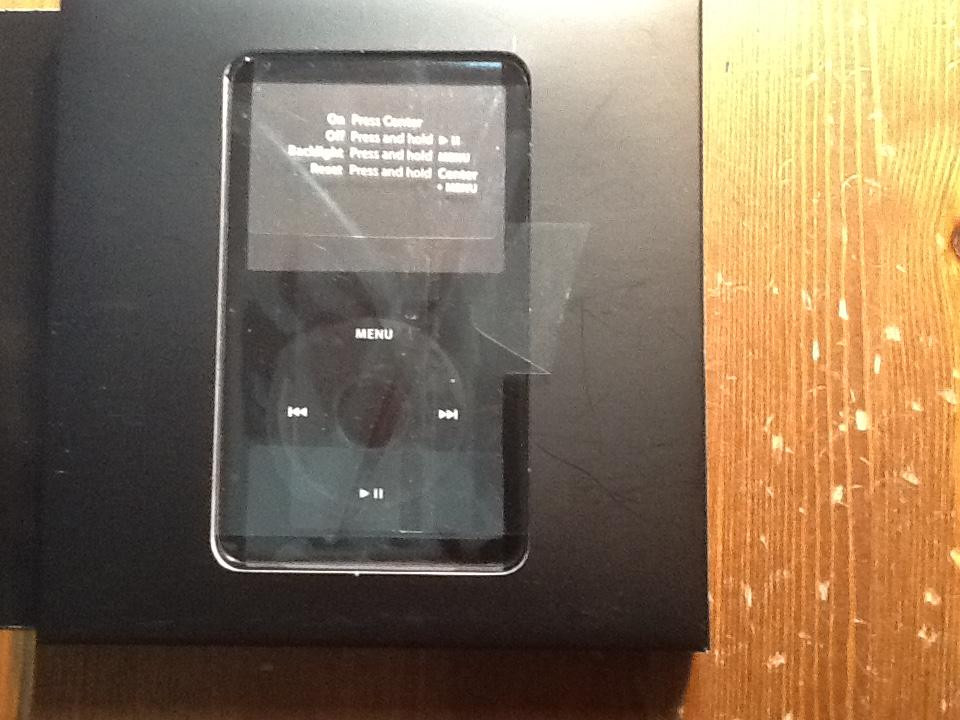 Apple iPod (第5世代) 60GB A1136 MA147J Apple iPod Video A1136 60GB 5th Generation - Black (MA147LL