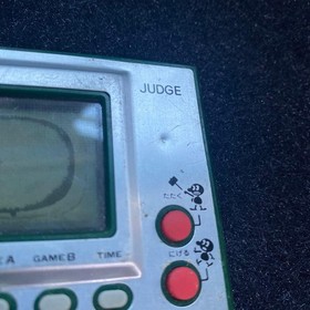 GAME & WATCH JUDGE Bobby Game Machine, 1980