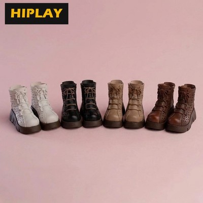 HIPLAY Worldbox Female White Boots Doll Shoes 1/6 Scale Fit Action Figure