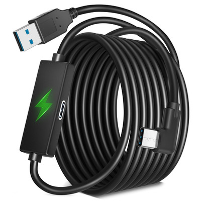 Link Cable with Charging for Meta Quest 3S Oculus Quest 3 Quest 2/Pro, Pico 4, U