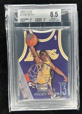 1996-97 Fleer Ultra Fresh Faces Kobe Bryant #3 (RC) Rookie Card Bgs 8.5. rookie card picture
